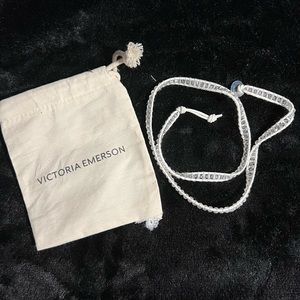 Victoria Emerson White Wrap Bracelet